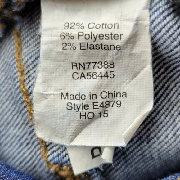 Madewell Women's Denim Overall Bibs Size Large Adjustable Straps Farmcore - Picture 9 of 11